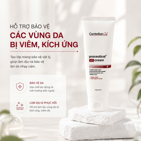 Kem cấp ẩm phục hồi da Centellian24 Proceutical MD Cream 100g