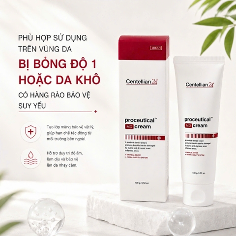 Kem cấp ẩm phục hồi da Centellian24 Proceutical MD Cream 100g