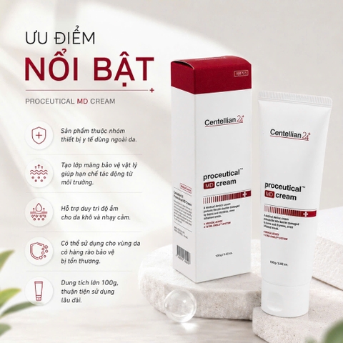 Kem cấp ẩm phục hồi da Centellian24 Proceutical MD Cream 100g
