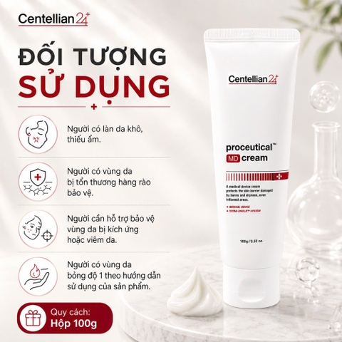Kem cấp ẩm phục hồi da Centellian24 Proceutical MD Cream 100g