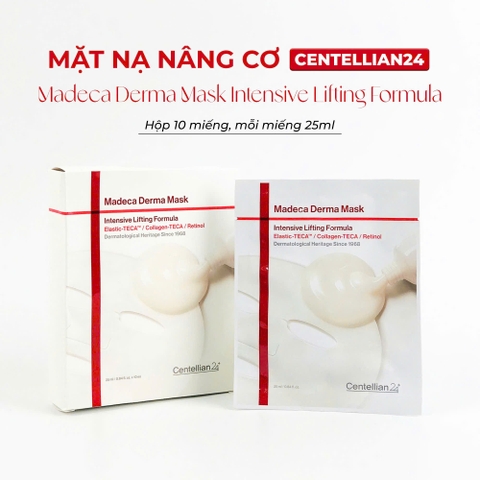 Mặt nạ nâng cơ Centellian24 Madeca Derma Mask Intensive Lifting Formula