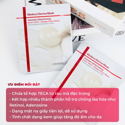 Mặt nạ nâng cơ Centellian24 Madeca Derma Mask Intensive Lifting Formula