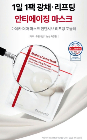 Mặt nạ nâng cơ Centellian24 Madeca Derma Mask Intensive Lifting Formula