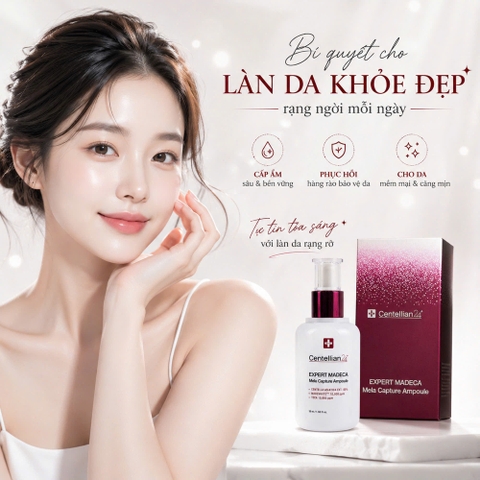 Tinh chất dưỡng sáng da Centellian24 Expert Madeca Mela Capture Ampoule 50ml