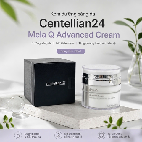 Kem dưỡng sáng da Centellian24 Mela Q Advanced Cream