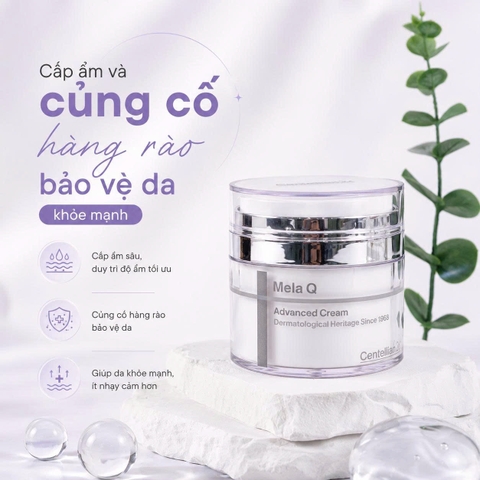 Kem dưỡng sáng da Centellian24 Mela Q Advanced Cream