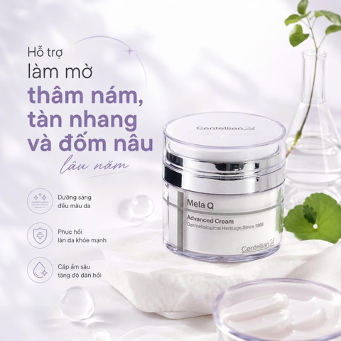 Kem dưỡng sáng da Centellian24 Mela Q Advanced Cream