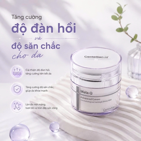 Kem dưỡng sáng da Centellian24 Mela Q Advanced Cream
