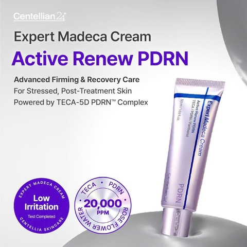 Kem Dưỡng Phục Hồi Da Centellian24 Expert Madeca Cream Active Renew PDRN 50ml