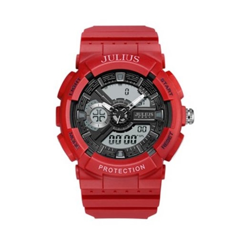 Đồng Hồ Nam JA-1299B Julius Hàn Quốc (Đỏ)