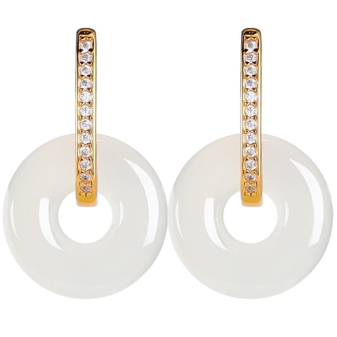 Bông tai ESME ES359AS-D913  Kiểu Dáng Độc Đáo