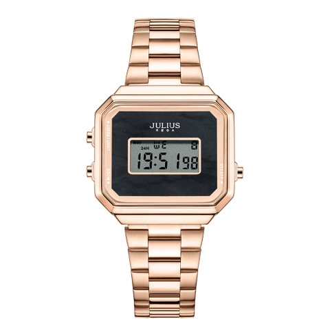 Đồng Hồ Nữ JA-1347B Julius Hàn Quốc Dây Thép ( Đồng)