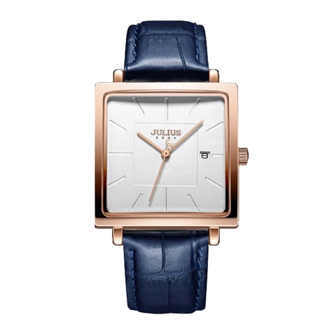 Đồng Hồ Nam JA-1207B2 Julius Hàn Quốc  (Xanh)