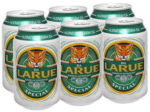 Bia Larue Special lon 330ml màu xanh