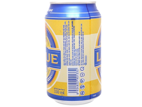 Bia Larue 330ml lon vàng