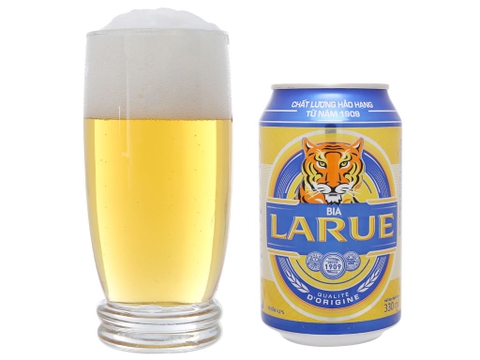 Bia Larue 330ml lon vàng