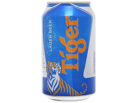 Bia Tiger xanh lon 330ml