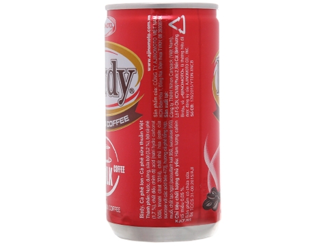 Cà phê sữa birdy lon 170ml