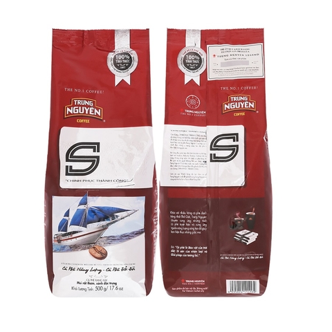 Cà phê chữ S chinh phục thành công Trung Nguyên gói 500g