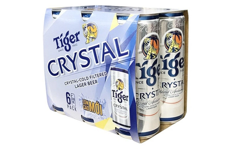 Bia Tiger Crystal lon cao 330 ml