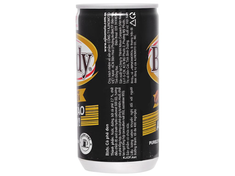 Cà phê đen Birdy lon 170ml