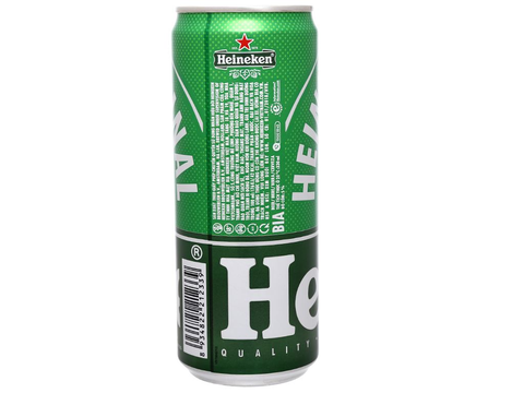 Bia Heineken lon cao 330 ml
