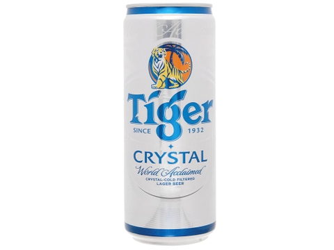 Bia Tiger Crystal lon cao 330 ml