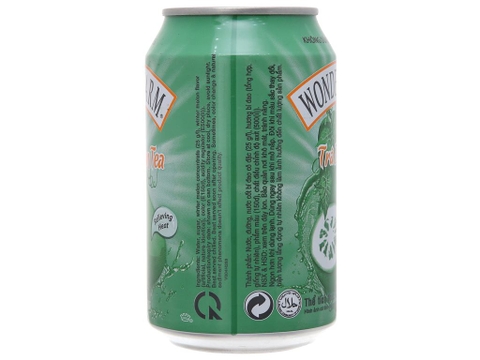 Trà bí đao Wonderfarm lon 310ml