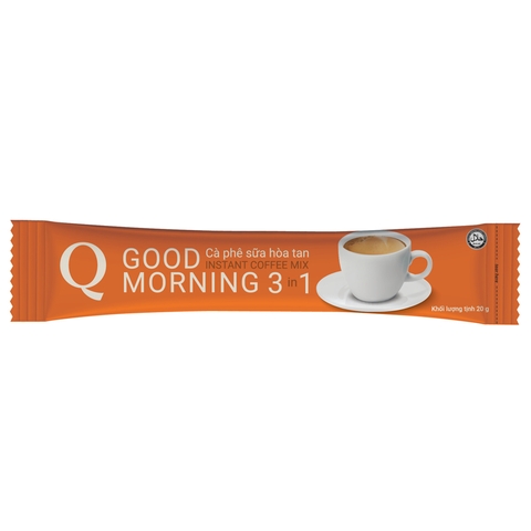 Cafe Sữa Hòa Tan 3 In 1 GOOD MORNING Uống Liền Trần Quang