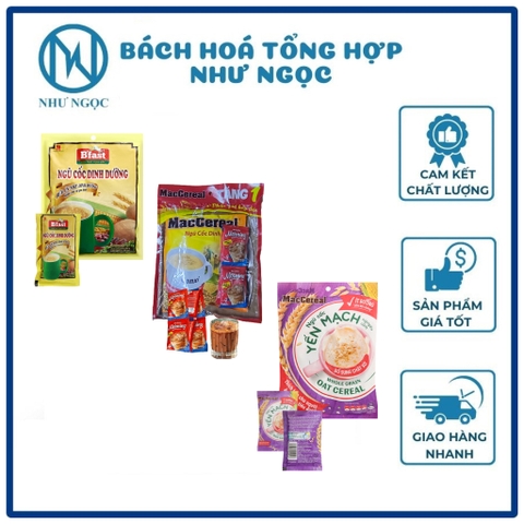Ngũ Cốc VinaCafé B'fast/Ngũ cốc nguyên cám MacCerel/ Ngũ cốc Canxi MacCereal - Bách Hóa Tổng Hợp Như Ngọc