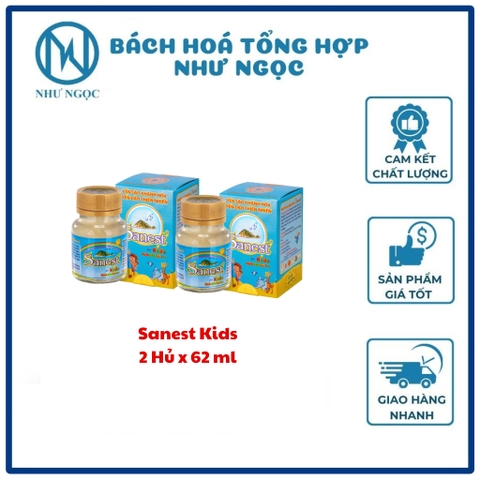 Nước Yến Sào Khánh Hòa Sanest Cho Trẻ Em Và Người Lớn
