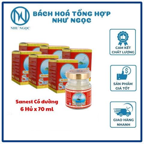 Nước Yến Sào Khánh Hòa Sanest Cho Trẻ Em Và Người Lớn