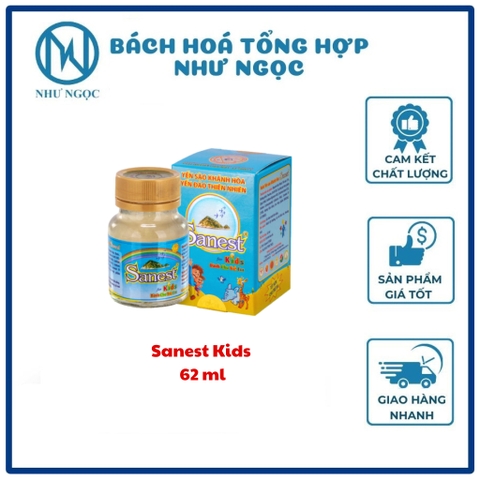 Nước Yến Sào Khánh Hòa Sanest Cho Trẻ Em Và Người Lớn