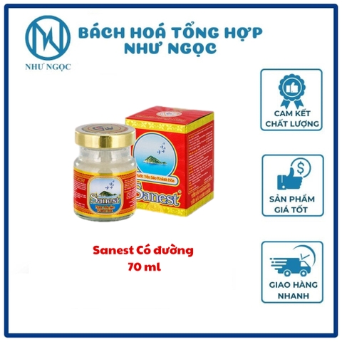Nước Yến Sào Khánh Hòa Sanest Cho Trẻ Em Và Người Lớn