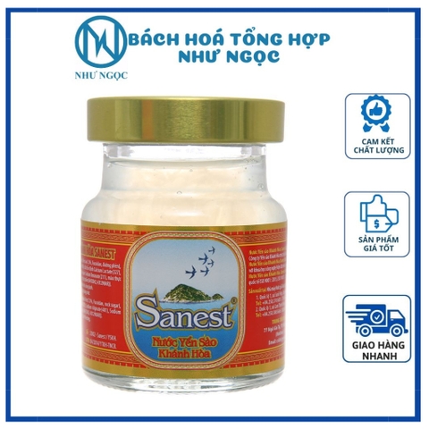 Hộp quà 6 Lọ/ Lốc 6 Lon - Nước Yến Sào Khánh Hòa Sanest
