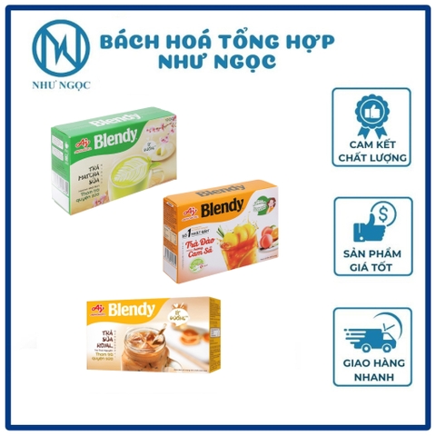 TRÀ BLENDY - Trà Đào Cam Sả/ Trà Sữa