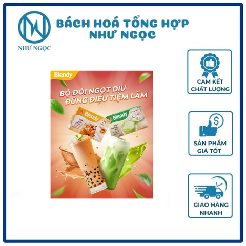 TRÀ BLENDY - Trà Đào Cam Sả/ Trà Sữa