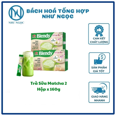 TRÀ BLENDY - Trà Đào Cam Sả/ Trà Sữa