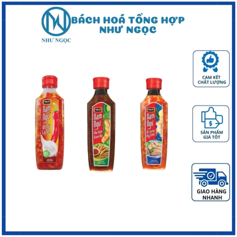 Nước Mắm Nam Ngư Ớt Gừng/ Tỏi Ớt/ Mắm Me - Bách Hóa Tổng Hợp Như Ngọc