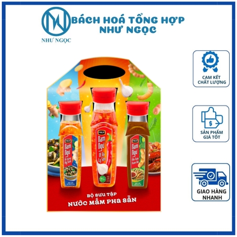 Nước Mắm Nam Ngư Ớt Gừng/ Tỏi Ớt/ Mắm Me - Bách Hóa Tổng Hợp Như Ngọc