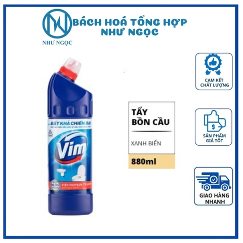 Nước Tẩy Bồn Cầu & Nhà Tắm Vim Diệt Khuẩn Chai 870ml - Bách Hóa Tổng Hợp Như Ngọc