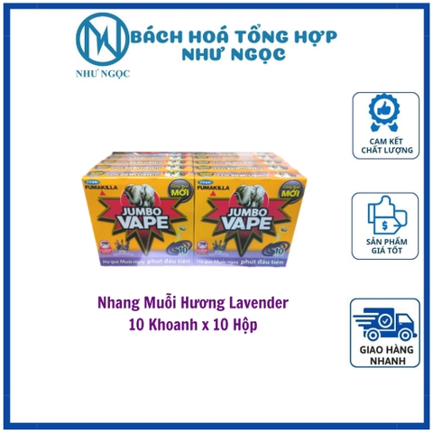 LỐC - Nhang Muỗi Jumbo Vape Hộp 10 Khoanh - Bách Hóa Tổng Hợp Như Ngọc