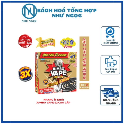 LỐC - Nhang Muỗi Jumbo Vape Hộp 10 Khoanh - Bách Hóa Tổng Hợp Như Ngọc