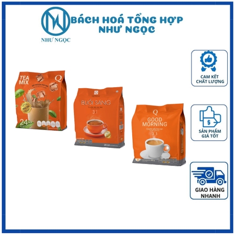 Cafe Sữa Hòa Tan 3 In 1 GOOD MORNING Uống Liền Trần Quang