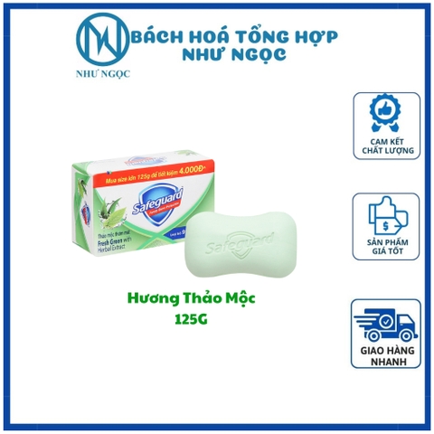 Xà Bông Cục SafeGuard Diệt Khuẩn 125g - Bách Hóa Tổng Hợp Như Ngọc