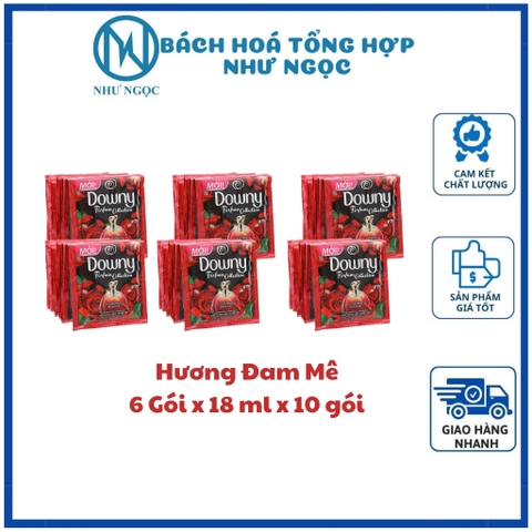 LỐC 6 DÂY - Nước Xả Vải Downy Hương Nước Hoa - Bách Hóa Tổng Hợp Như Ngọc