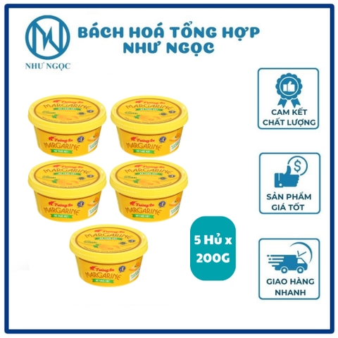 LỐC 5 HỘP - Bơ Thực Vật Margarine Tường An - Bách Hóa Tổng Hợp Như Ngọc