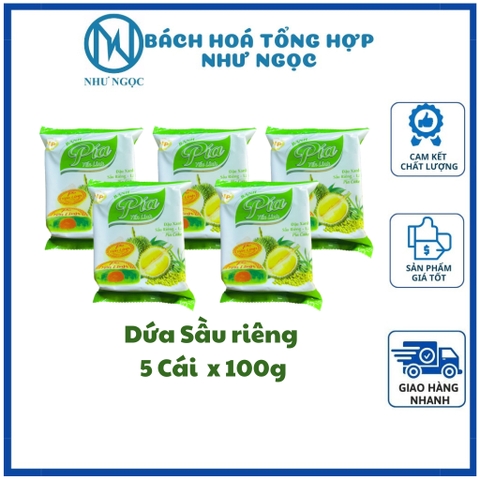Combo 5 Cái - Bánh Pía Xá Các Loại - Bách Hóa Tổng Hợp Như Ngọc