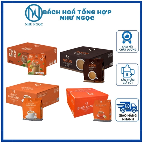 THÙNG 21 TÚI - Cà phê/Trà Sữa Trần Quang Túi 480g