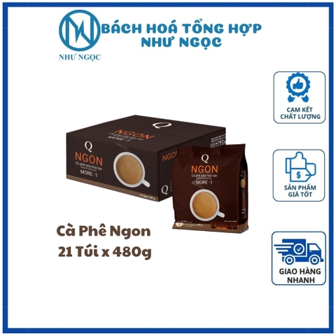 THÙNG 21 TÚI - Cà phê/Trà Sữa Trần Quang Túi 480g